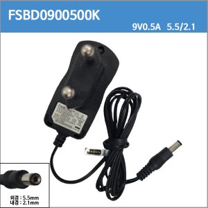 [FAIRONE]FSBD0900500K/ 9V 0.5A / 9V0.5A  (5.5/2.1mm)공유기 아답타/ 어뎁터 (재고 부족시 호환으로발송합니다.)