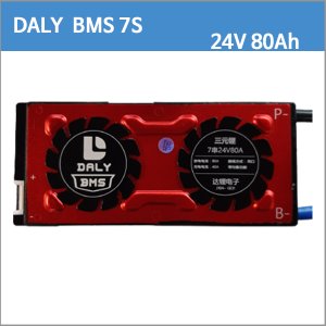 DALY 리튬이온 배터리 BMS 7S 80Ah 7S80Ah 24V80A/24V 80A 29.4V BMS 보호회로