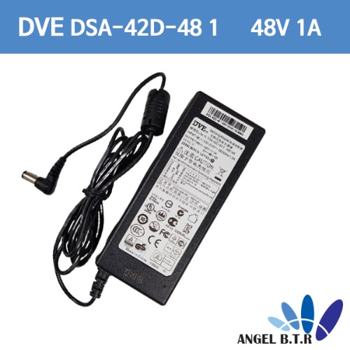 [DVE]DSA-42D-48 1 480100/ 48V1A/ DVE 48V 1A/SMPS 아답터/CCTV아답타/허브 공유기어댑터